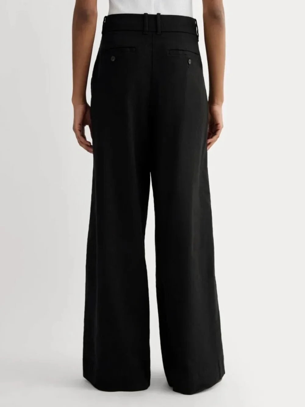 The Wide-Leg Pant in Stretch Linen
